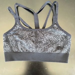 Champion Black Sportsbra